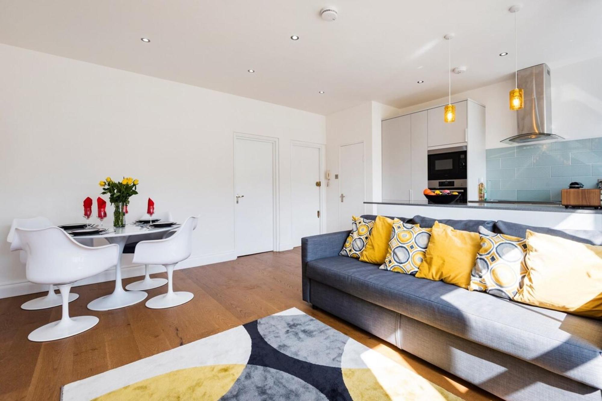 런던 Bright And Modern Earls Court Gem 아파트 외부 사진