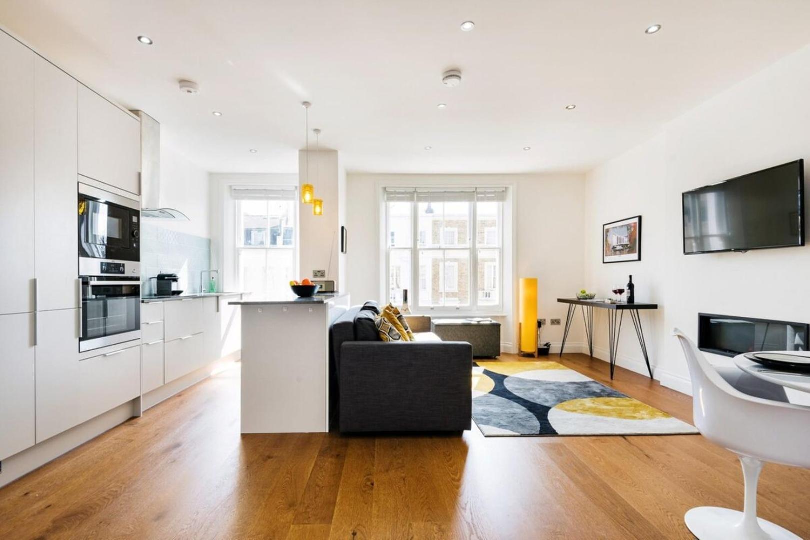 런던 Bright And Modern Earls Court Gem 아파트 외부 사진